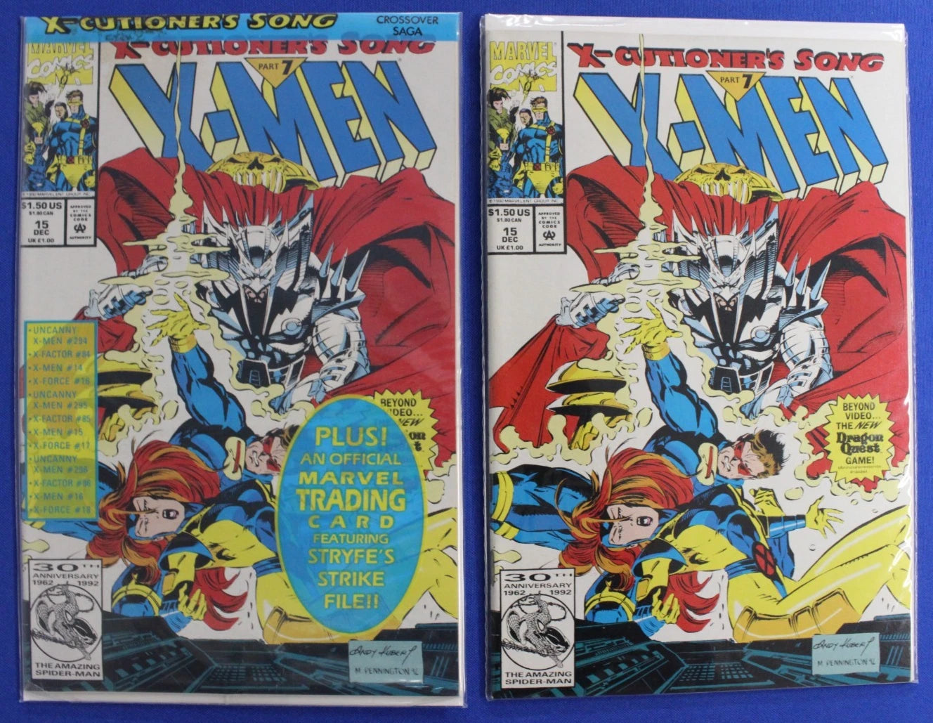 X-Men #1-207 Complete Set + Annuals & Variants Lot of 222 VF