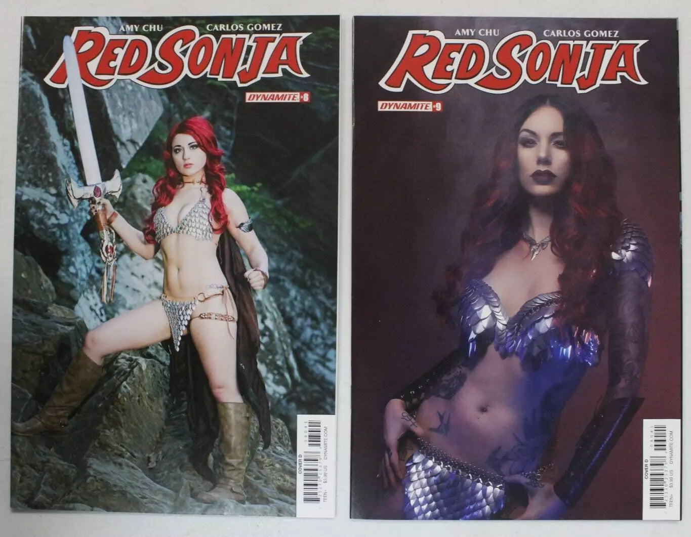 Red Sonja #0, 1-25 Complete Set Cosplay Covers
