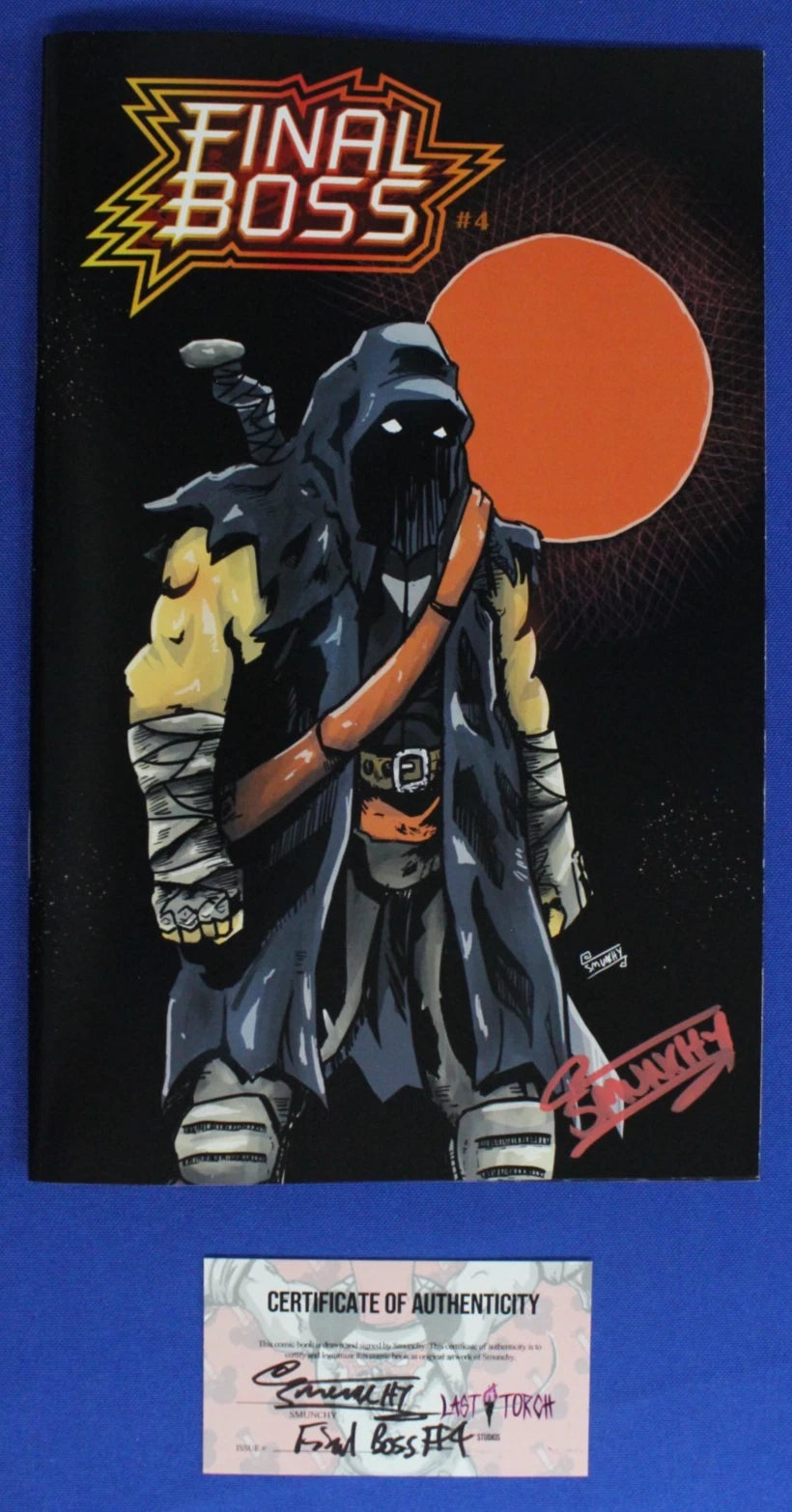 Final Boss #4 Smunchy Variant SIGNED w/ COA VF/NM