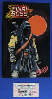 Final Boss #4 Smunchy Variant SIGNED w/ COA VF/NM