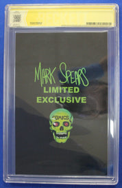 Mark Spears Monsters #4 Metal Cover CBCS 9.8 NM/M SIGNED