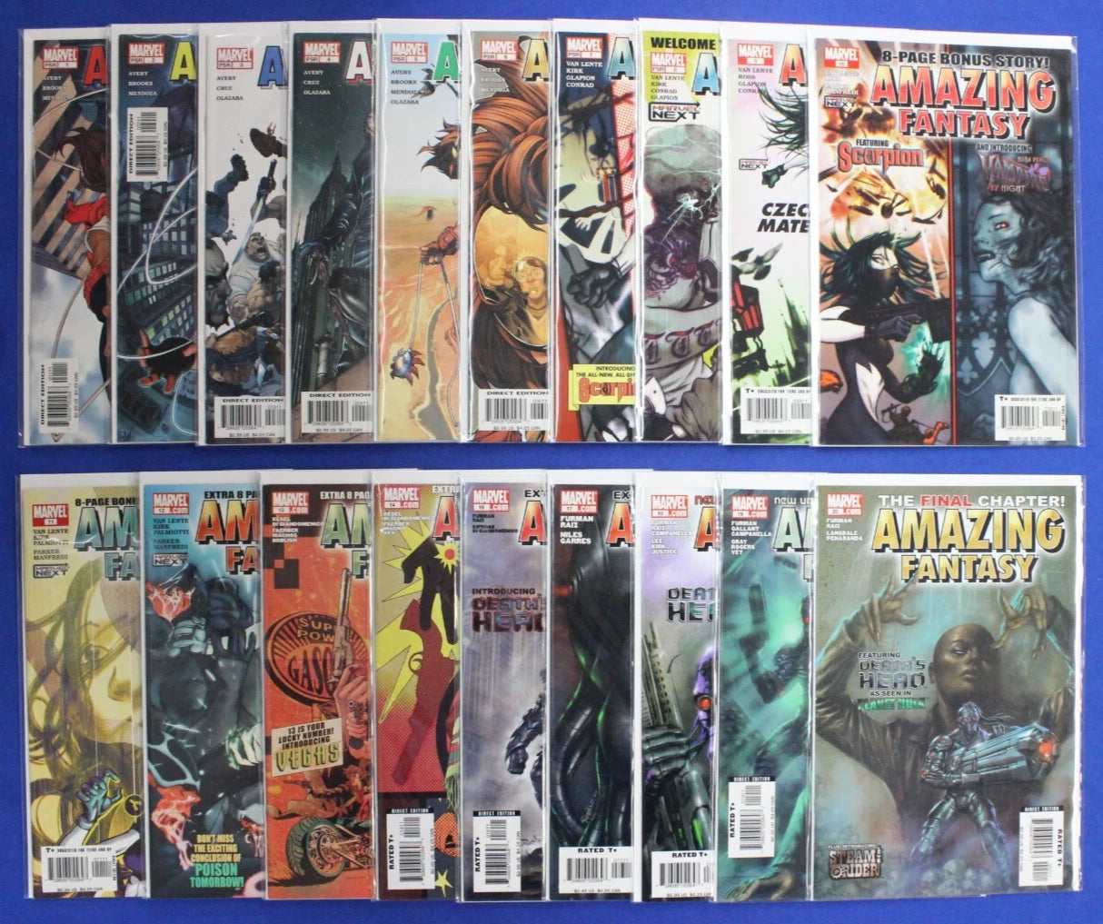Amazing Fantasy #1-20 Near Complete Set (NO #15) VF/NM