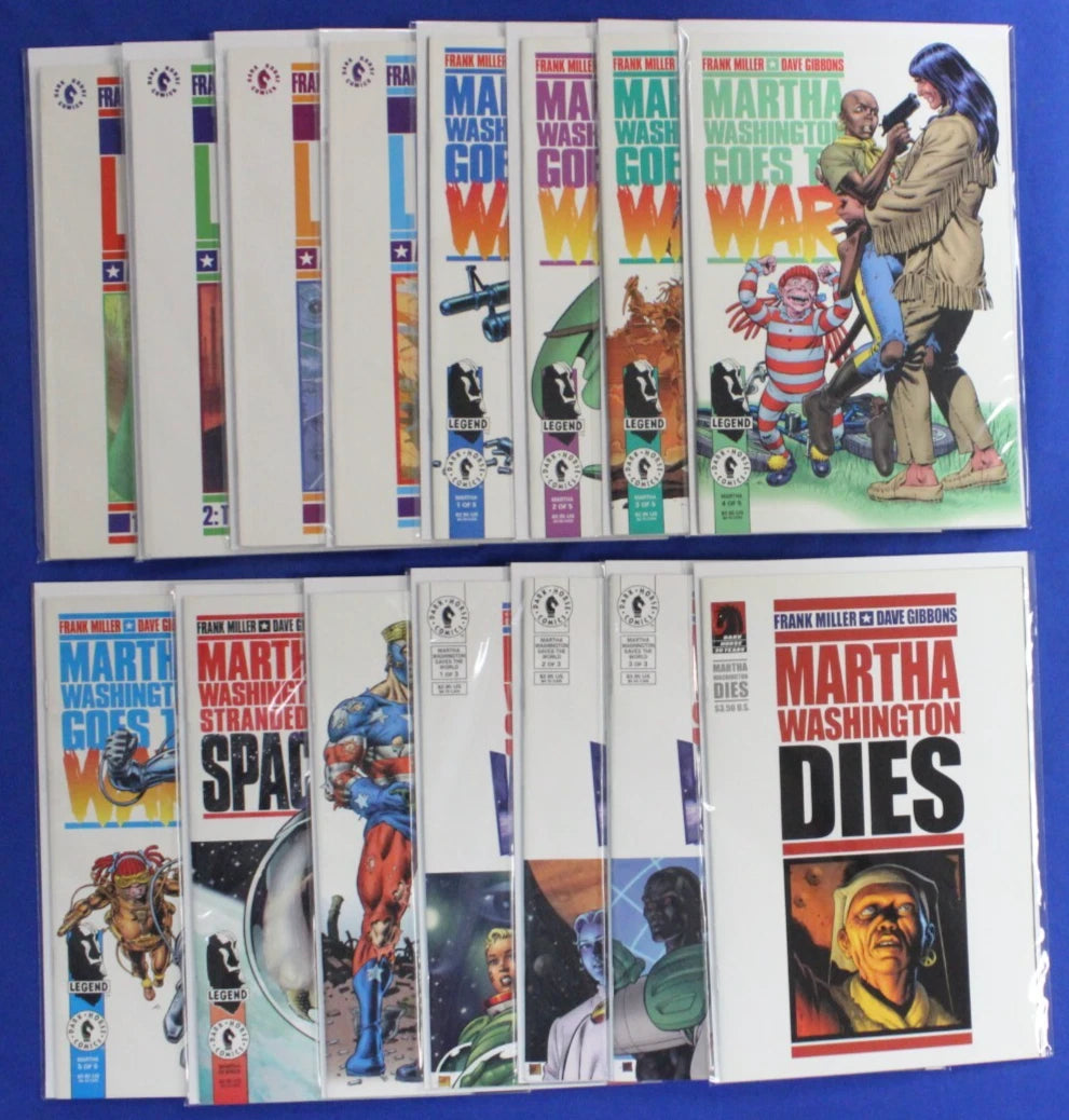 Martha Washington Complete Sets Lot of 15 VF/NM
