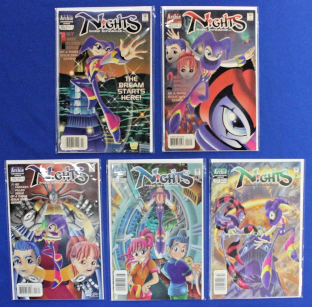 Nights into Dreams #1-6 Near Complete Set Missing #5 FN-VF