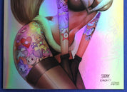 Zirty Girlz #3 Eevee Cosplay Foil Variant SIGNED Szerdy & Kincaid w/COA NM-