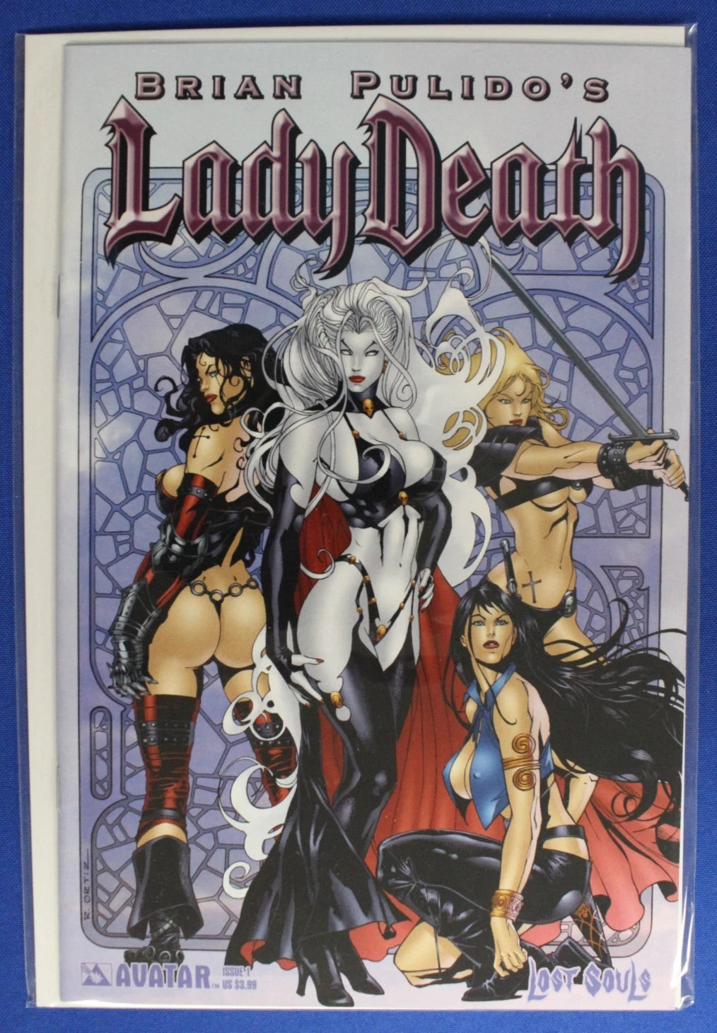 Lady Death Lost Souls #1 Regular & Platinum Cover NM-