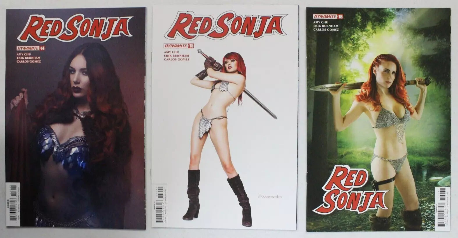 Red Sonja #0, 1-25 Complete Set Cosplay Covers