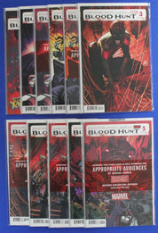 Blood Hunt #1-5 Regular Edition + Red Band Polybagged Set + FCBD Lot of 11 VF/NM