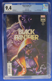 Black Panther #3 2nd Printing Variant CGC 9.4 NM DAMAGED CASE