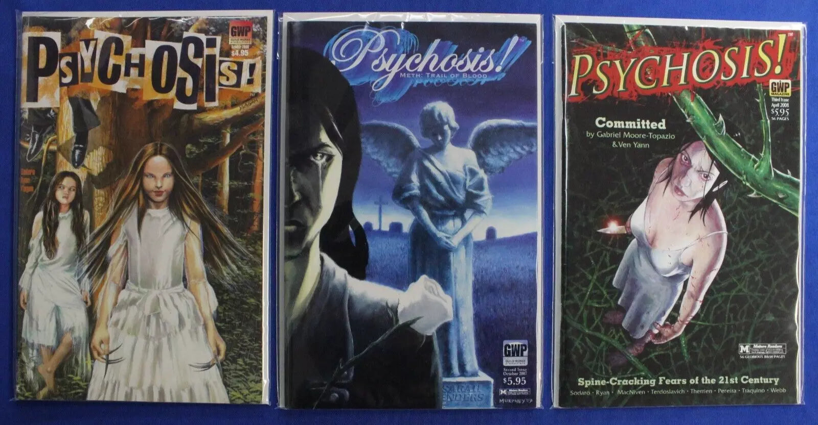 Psychosis! #1-3 Complete Set VF/NM
