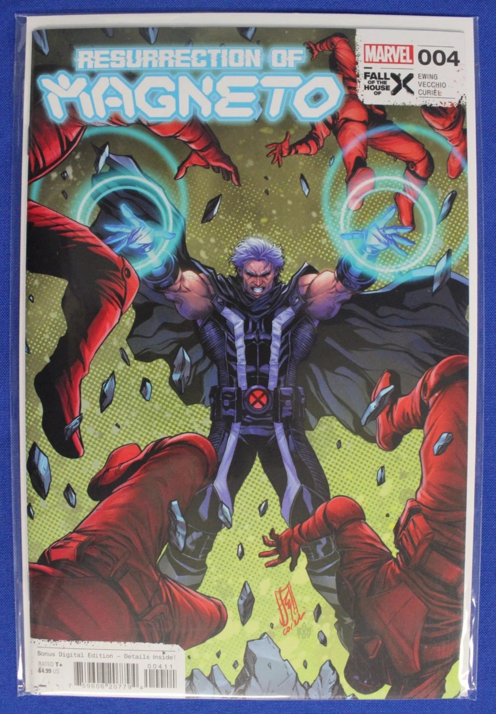 Resurrection of Magneto #1-4 Complete Set + Negative Variant VF/NM