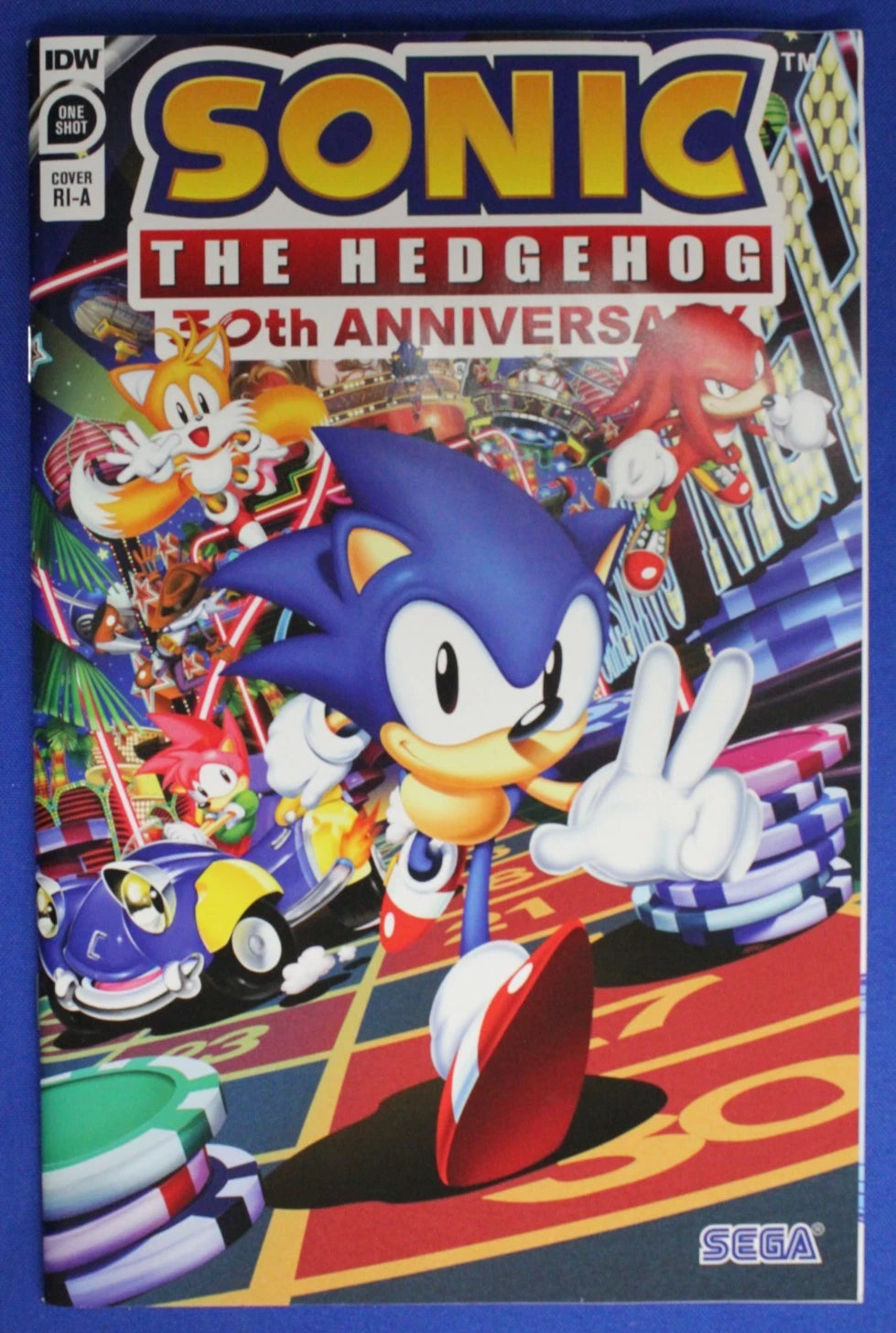 Sonic the Hedgehog 30th Anniversary 1:10 Spaziante Variant Damaged