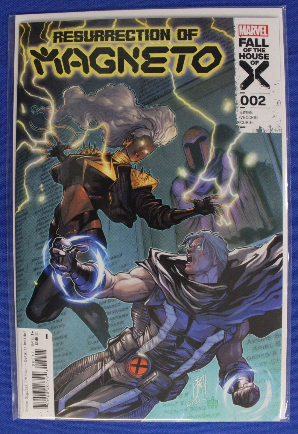 Resurrection of Magneto #1-4 Complete Set + Negative Variant VF/NM