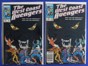 West Coast Avengers #1-20 Incomplete Run + Extras Lot of 31 VF