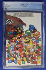 Black Panther #3 2nd Printing Variant CGC 9.4 NM DAMAGED CASE