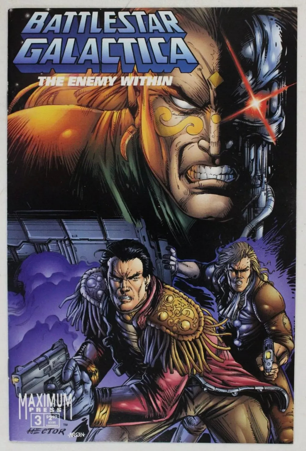 Battlestar Galactica Maximum Press Mini-Series Set 1995 Lot of 9 Comics