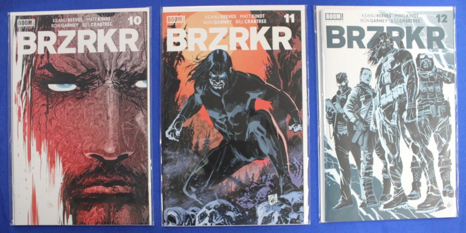 BRZRKR #1-12 Near Complete Set (No 9) + Fallen Empire & Variants VF/NM