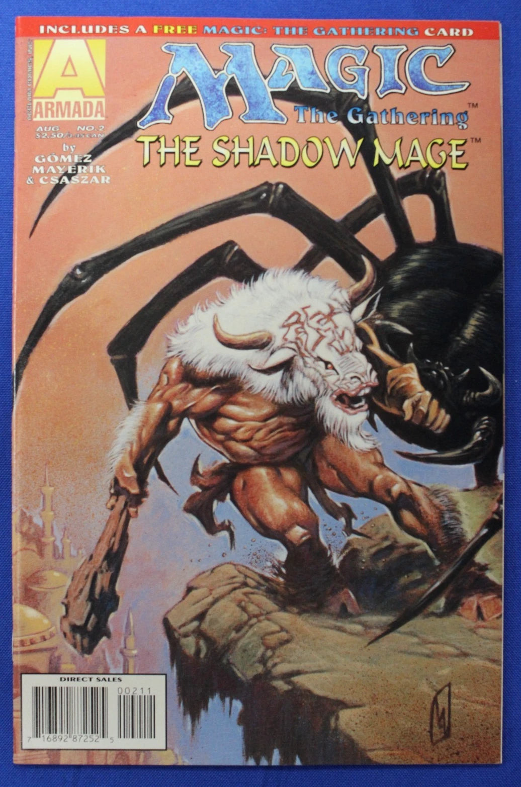 Magic the Gathering Shadow Mage #1-4 Complete Set VF-VF/NM