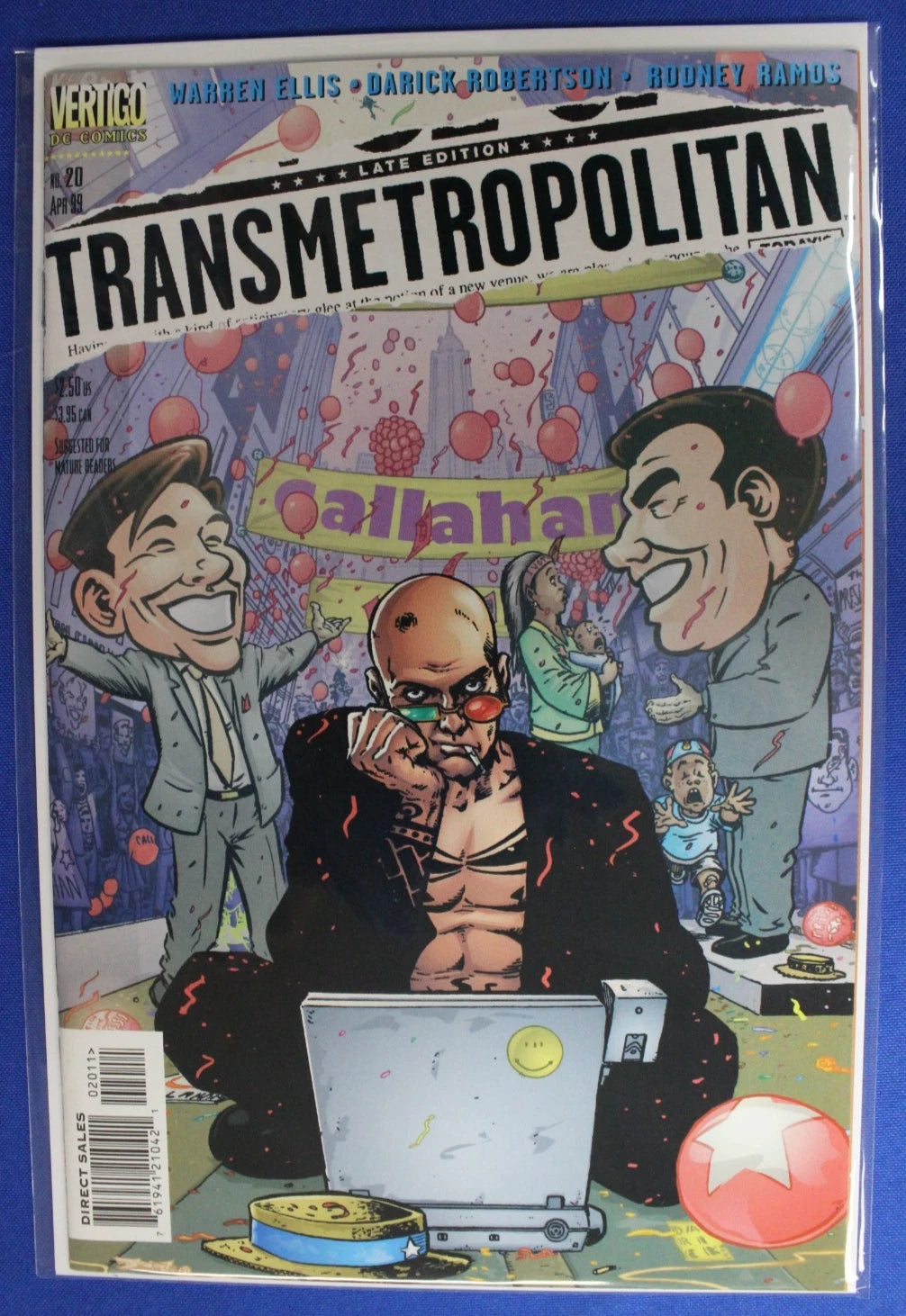 Transmetropolitan #1-60 + Extras Near Complete Set (NO #3) VF-VF/NM