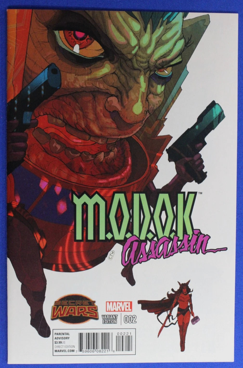 MODOK Assassin #2 1:25 Christian Ward Variant VF/NM