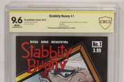 Stabbity Bunny #1 Cover A Kickstarter Ed. CBCS 9.6 2015 SIGNED by Richard Rivera