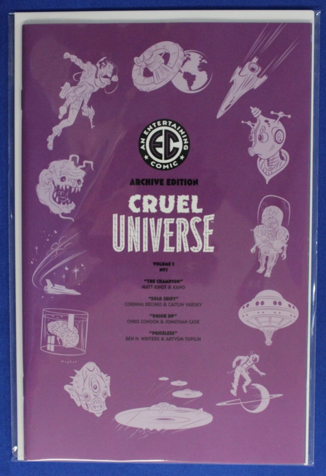 EC Cruel Universe #1-5 All 1:50 Variants Complete Set VF/NM