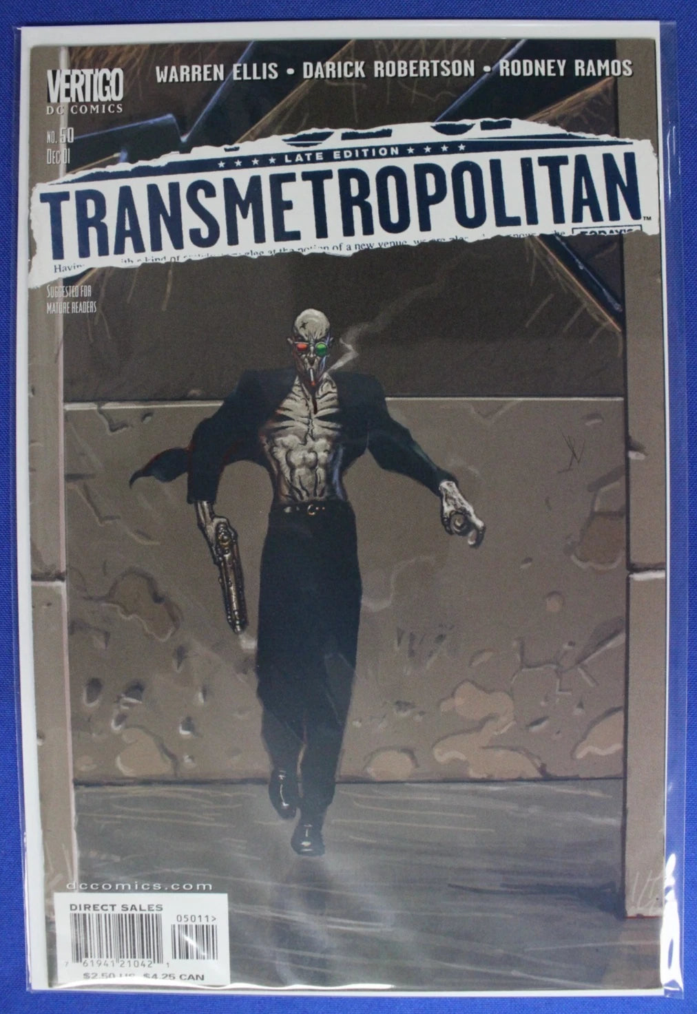 Transmetropolitan #1-60 + Extras Near Complete Set (NO #3) VF-VF/NM