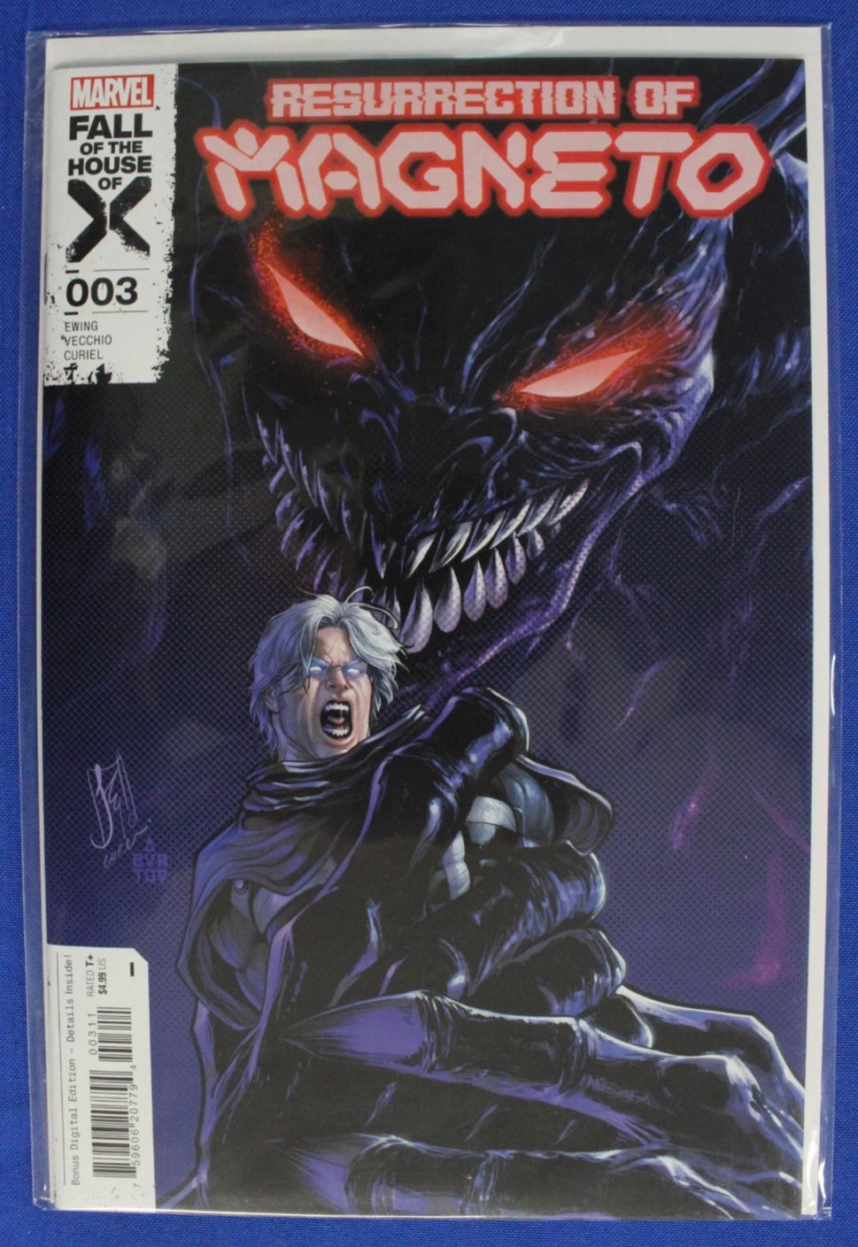 Resurrection of Magneto #1-4 Complete Set + Negative Variant VF/NM