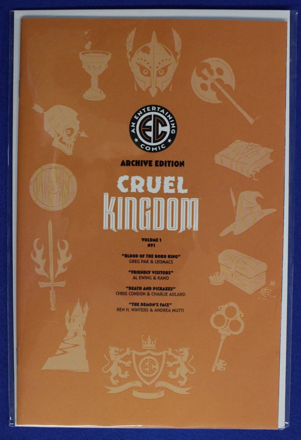 EC Cruel Kingdom #1-4 All 1:50 Variants Complete Set VF/NM