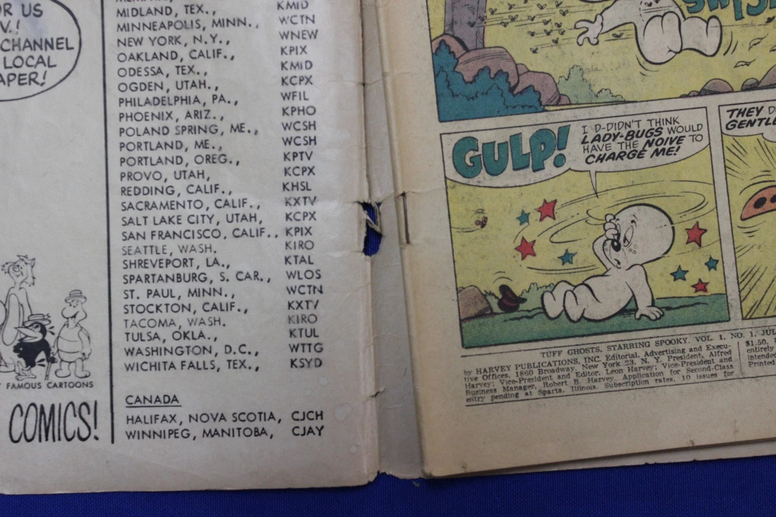 Tuff Ghosts Starring Spooky #1 GD