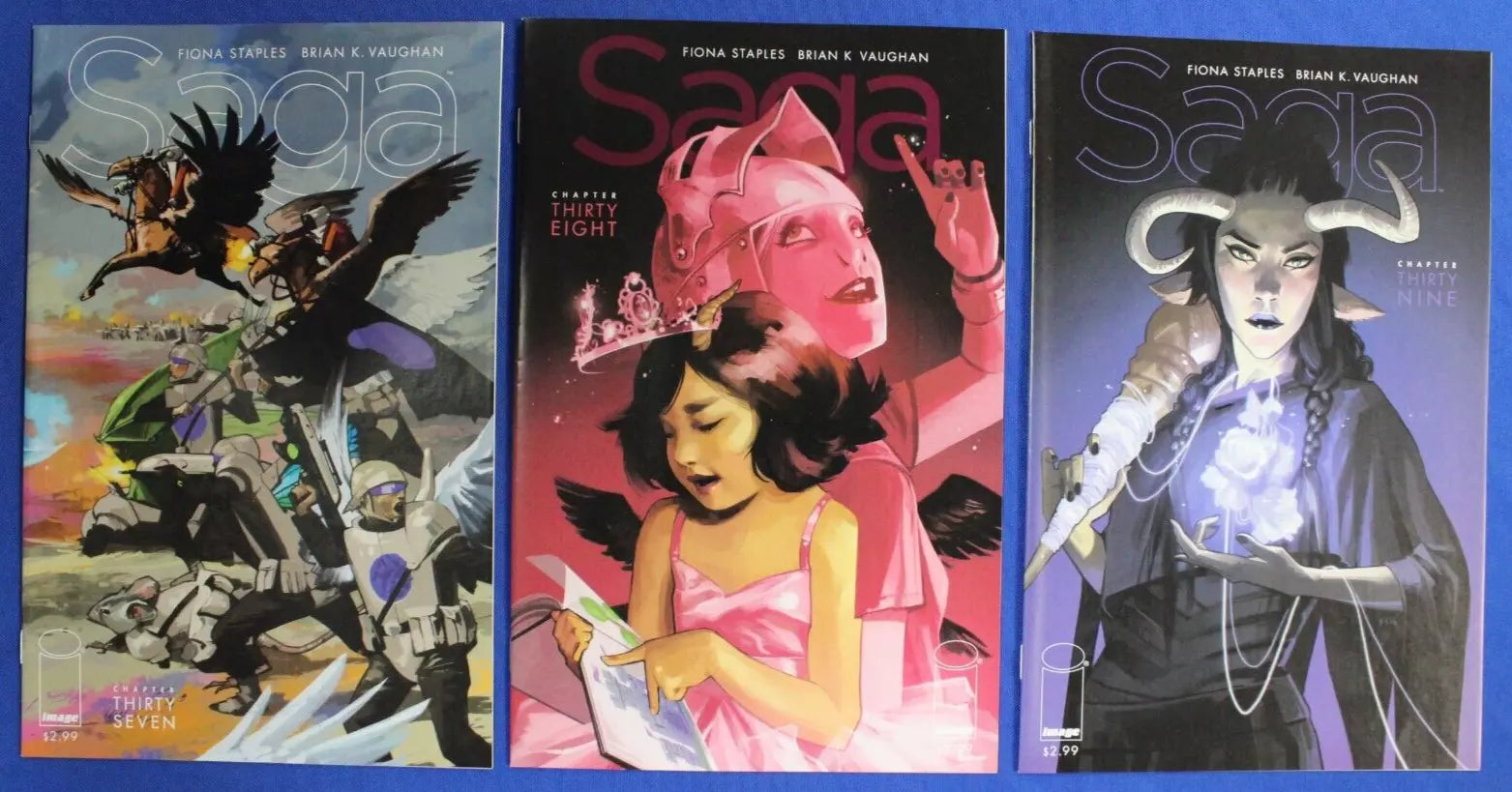 Saga #2-6, #8-66 Near Complete Set + 2nd & 3rd Prints VF/NM