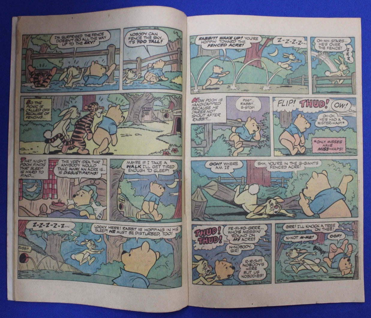 Winnie the Pooh #6 7 8 9 10 12 18 24 Lot of 8 Comics GD