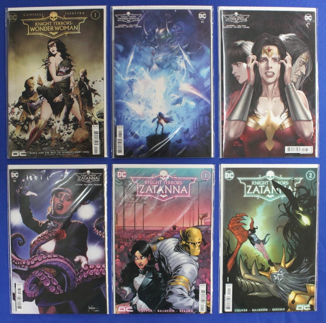 Knight Terrors Crossover Event Near Complete Lot of 95 VF/NM