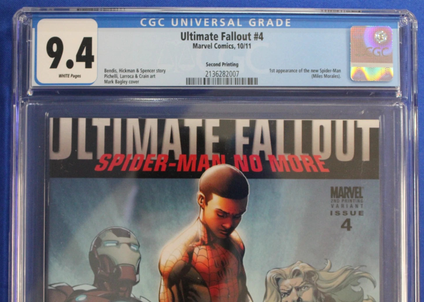 Ultimate Fallout #4 2nd Printing Variant CGC 9.4 NM