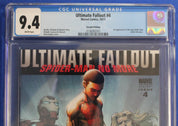 Ultimate Fallout #4 2nd Printing Variant CGC 9.4 NM