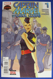 Captain Marvel #1-15 + Mighty #0-9 + Carol Corps #1-4 Complete Sets VF/NM
