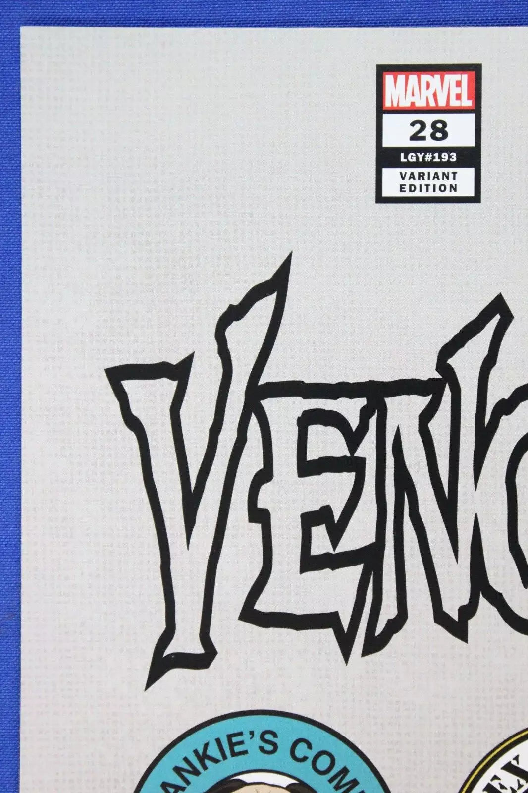 Venom #28 Frankie's Comics Golden Apple Kael Ngu Variant NM