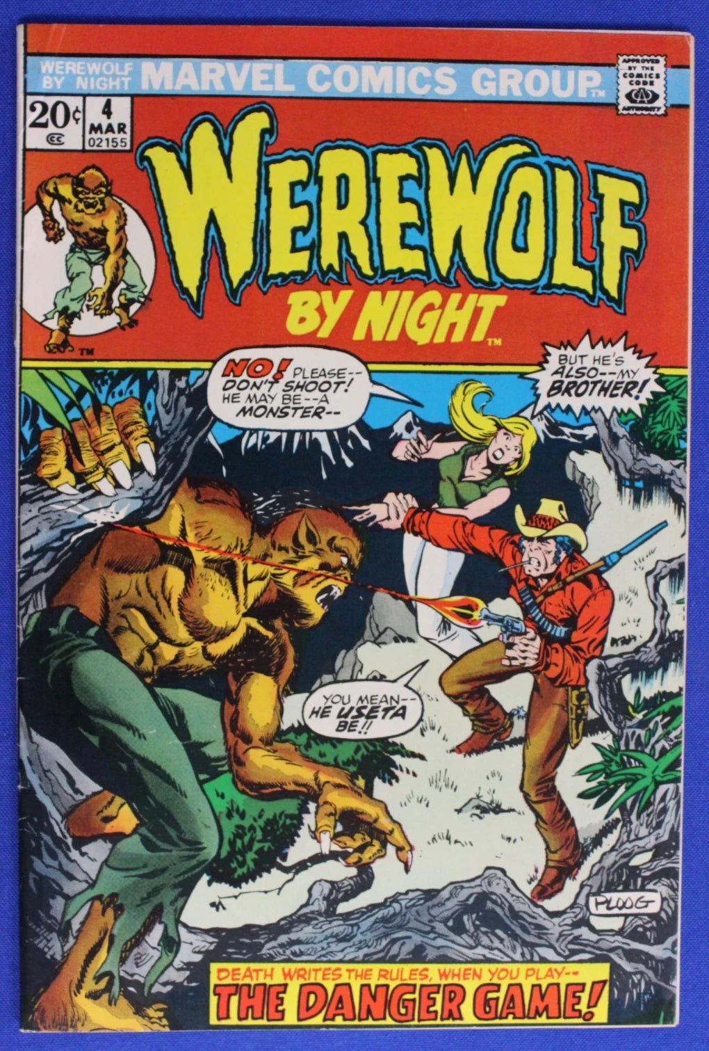 Werewolf By Night #4 VG/FN