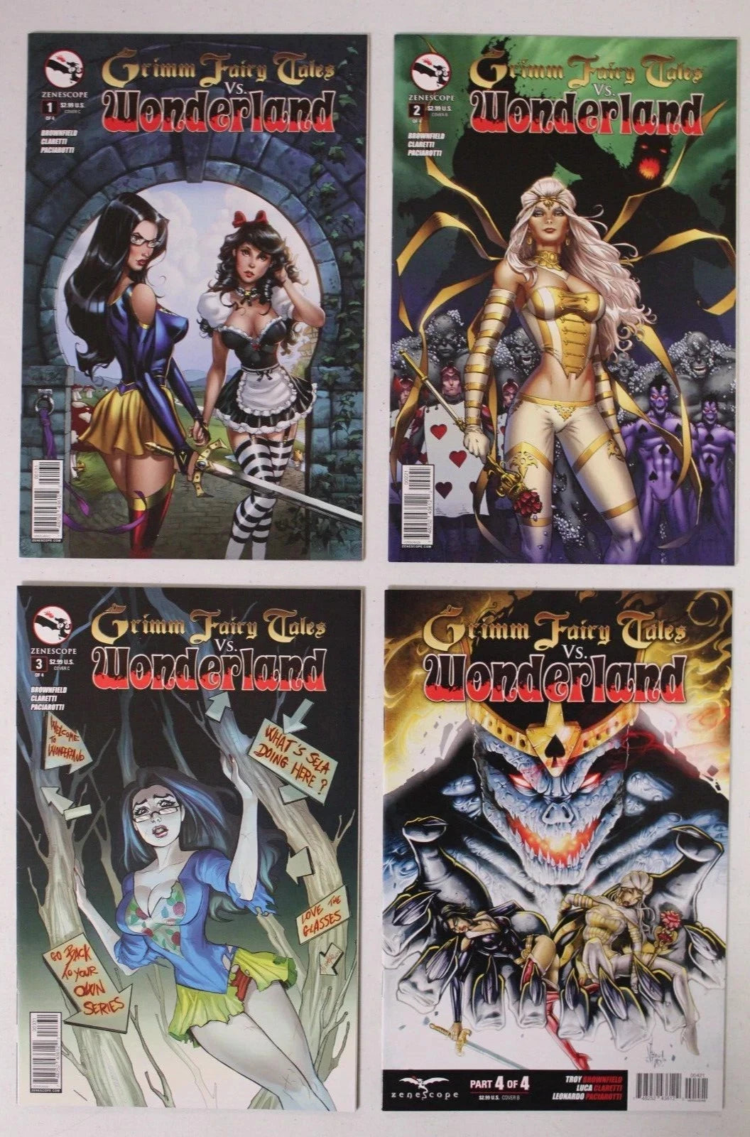 Grimm Fairy Tales Complete Sets Lot of 18 VF-VF/NM
