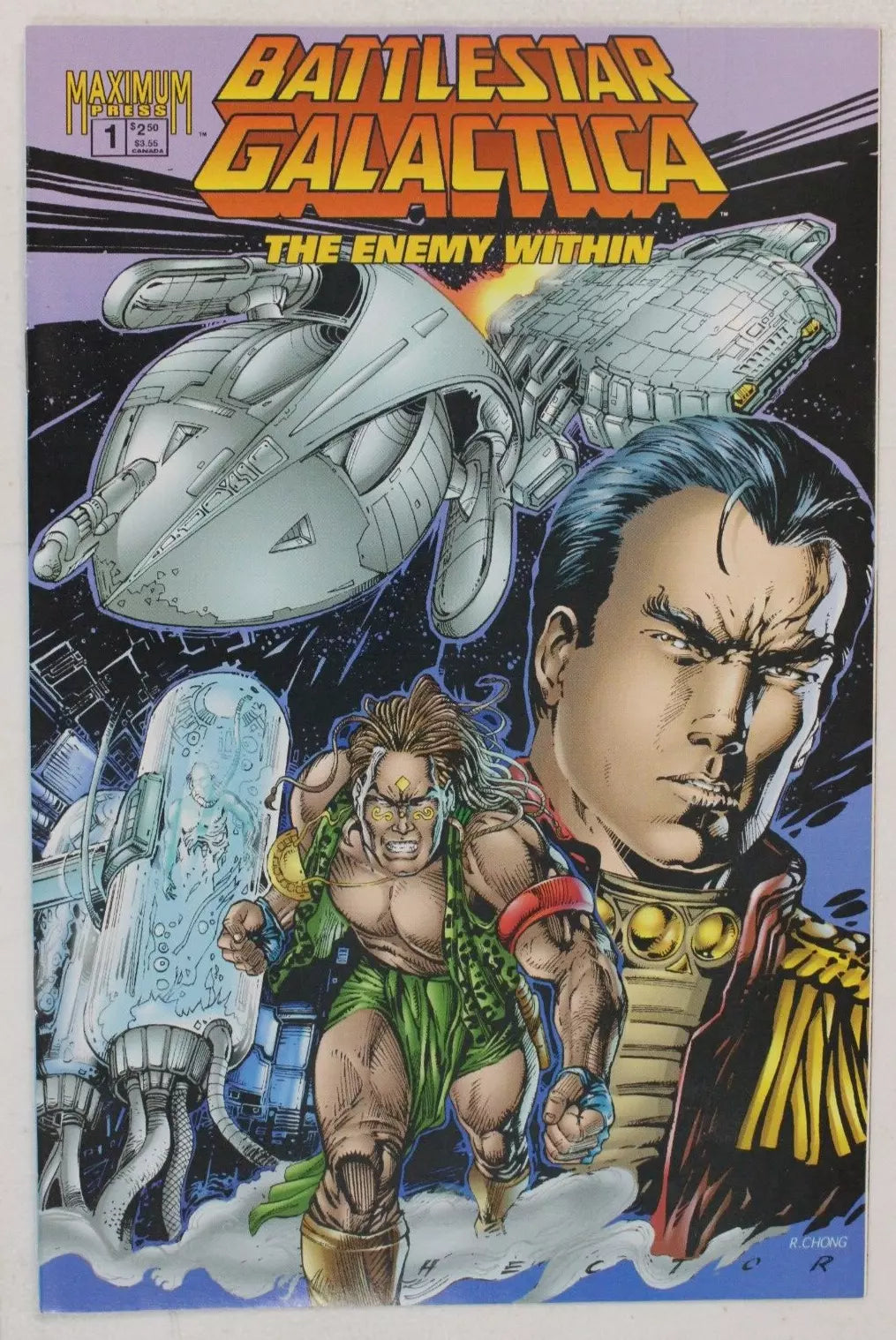 Battlestar Galactica Maximum Press Mini-Series Set 1995 Lot of 9 Comics