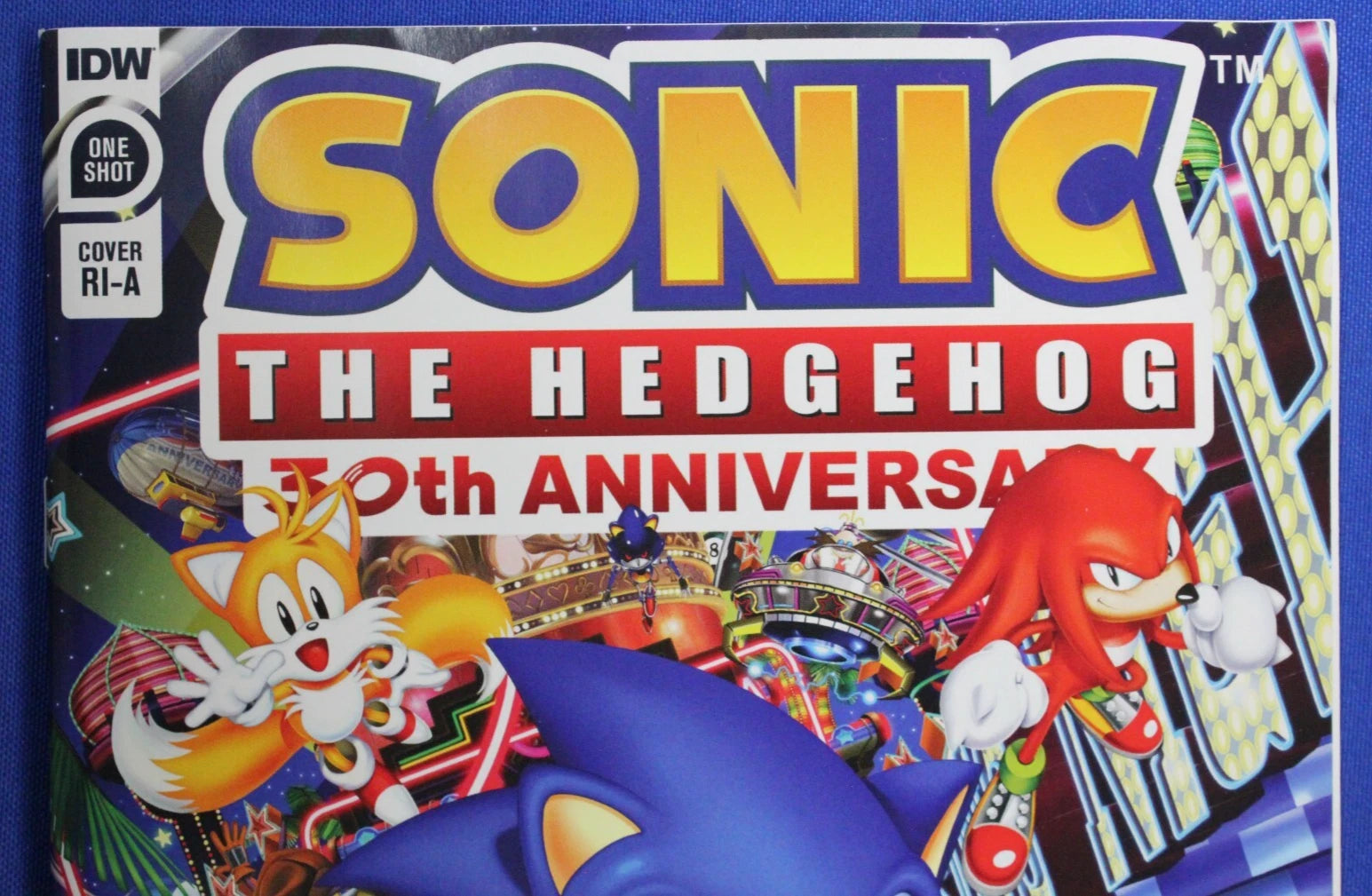 Sonic the Hedgehog 30th Anniversary 1:10 Spaziante Variant Damaged