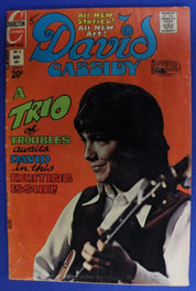 David Cassidy #7 & #8 1972 Charlton 7 VG/FN 8 GD