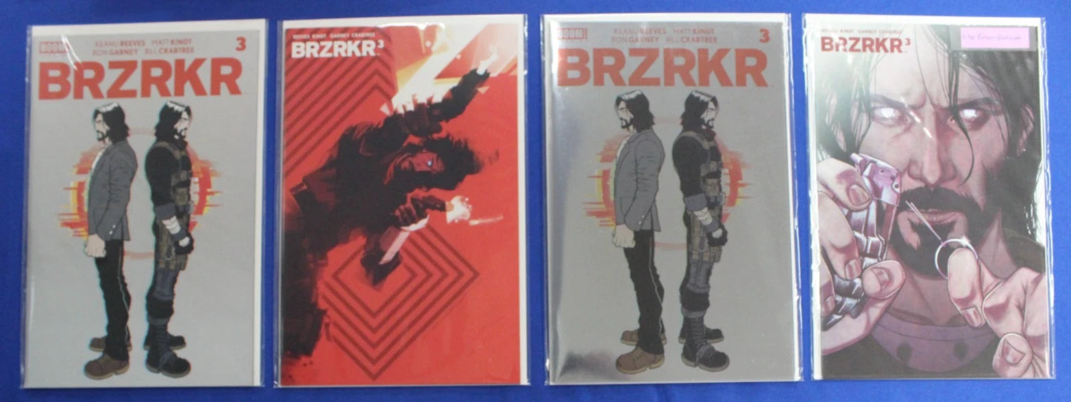 BRZRKR #1-12 Near Complete Set (No 9) + Fallen Empire & Variants VF/NM