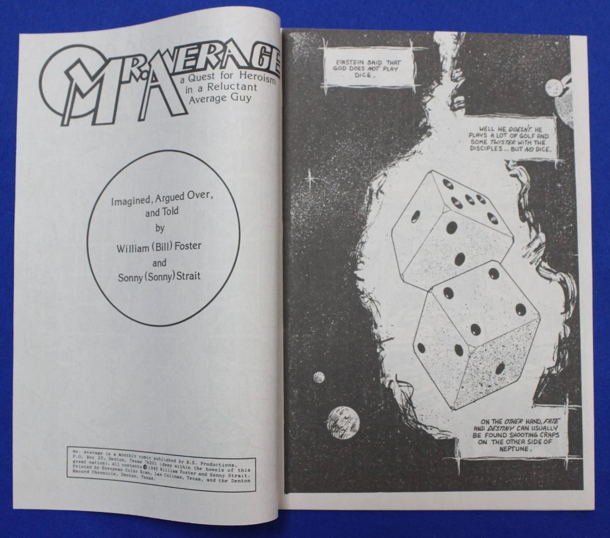 Mr. Average Promo Copy VF/NM