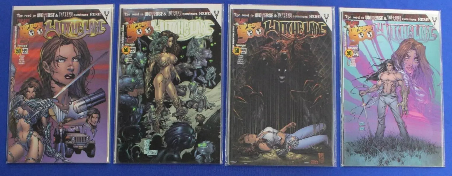 Witchblade #1-86 88-122 + Variants & Extras Lot of 145 VF-VF/NM