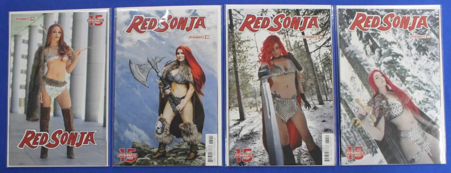 Red Sonja #1-28 Full Cosplay Cover Set + Lord of Fools VF/NM