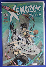 Death Rattle #8 & Xenozoic Tales #1-9 Lot of 10 FN