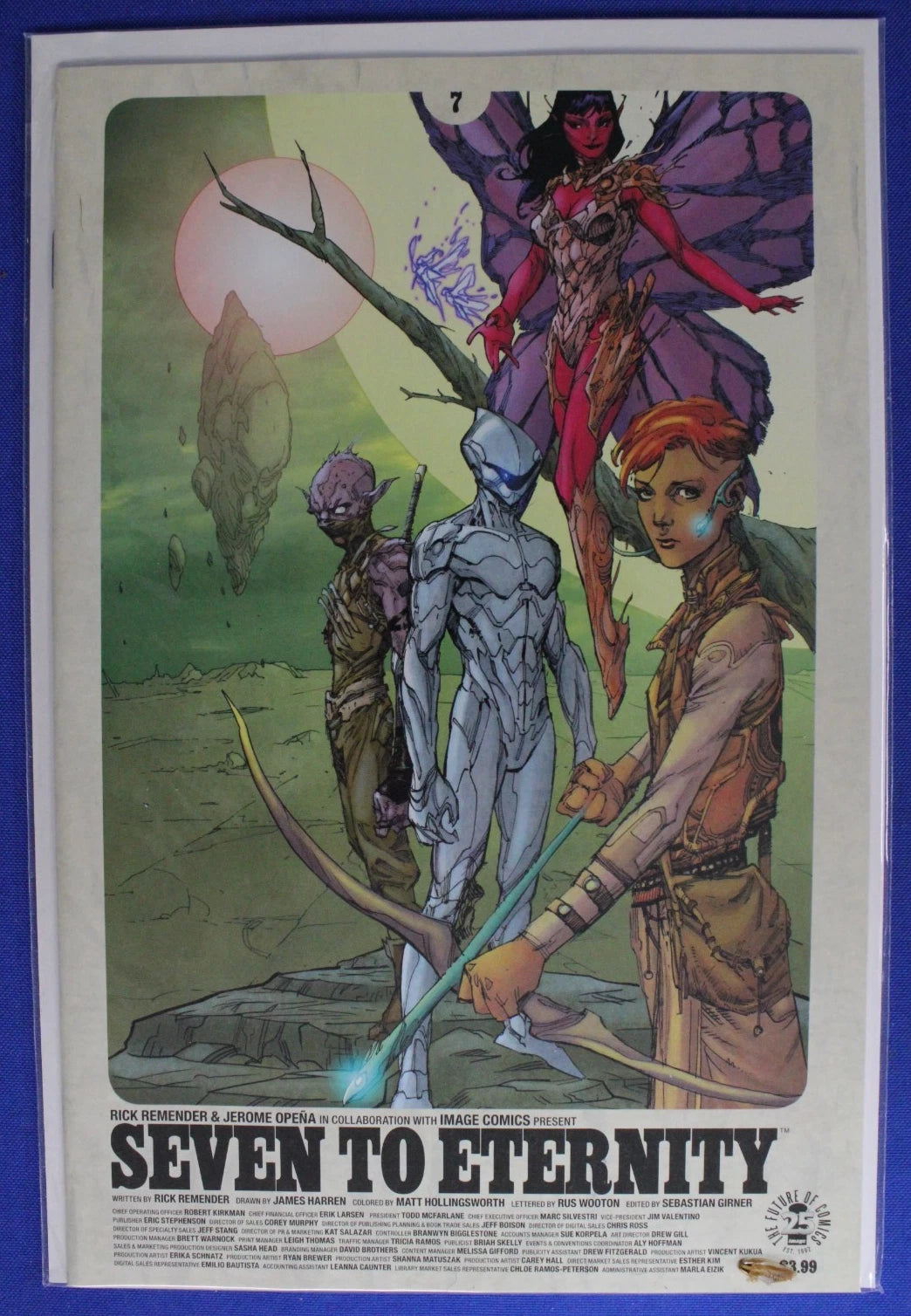 Seven to Eternity #1-17 Complete Set VF/NM