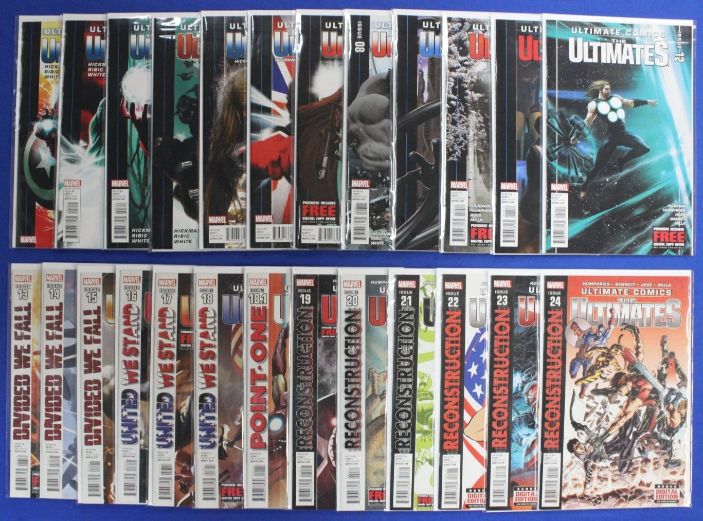 The Ultimates #1-24 Near Complete Set VF-VF/NM