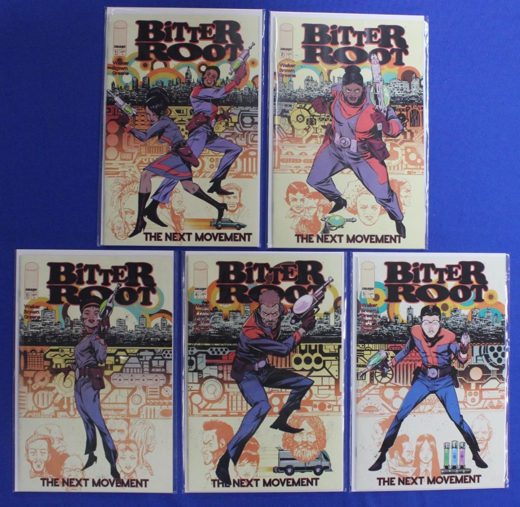 Bitter Root The Next Movement #1-5 Complete Set VF/NM